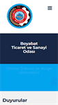 Mobile Screenshot of boyabattso.org.tr